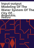 Input-output_modeling_of_the_water_system_of_the_city_of_Fort_Collins