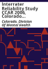 Interrater_reliability_study_CCAR_2006__Colorado_Division_of_Mental_Health