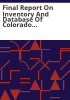 Final_report_on_inventory_and_database_of_Colorado_diversion_activity