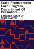State_procurement_card_program__Department_of_Personnel_and_Administration__Division_of_Finance_and_Procurement
