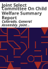 Joint_Select_Committee_on_Child_Welfare_summary_report