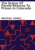The_status_of_parole_returns_to_prison_in_Colorado