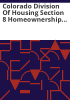 Colorado_Division_of_Housing_Section_8_homeownership_guidelines