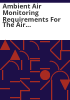 Ambient_air_monitoring_requirements_for_the_Air_Pollution_Control_Division_of_the_Colorado_Department_of_Health