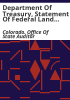 Department_of_Treasury__statement_of_federal_land_payments__federal_fiscal_year_ended_September_30__2015