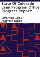 State_of_Colorado_Lean_Program_Office_progress_report