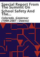 Special_report_from_the_Summit_on_School_Safety_and_the_Prevention_of_Youth_Violence