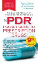 The_PDR_pocket_guide_to_prescription_drugs