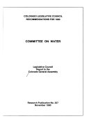 Recommendations_for_2003__Water_Resources_Review_Committee