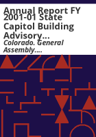 Annual_report_FY_2001-01_State_Capitol_Building_Advisory_Committee