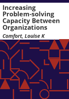 Increasing_problem-solving_capacity_between_organizations