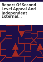 Report_of_second_level_appeal_and_independent_external_reviews__calendar