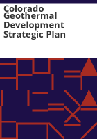 Colorado_Geothermal_development_strategic_plan