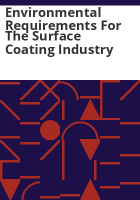 Environmental_requirements_for_the_surface_coating_industry