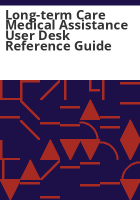 Long-term_care_medical_assistance_user_desk_reference_guide