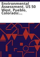 Environmental_assessment__US_50_west__Pueblo__Colorado