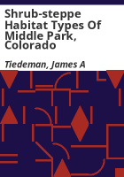 Shrub-steppe_habitat_types_of_Middle_Park__Colorado