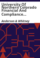 University_of_Northern_Colorado_financial_and_compliance_audits__year_ended_June_30__2002