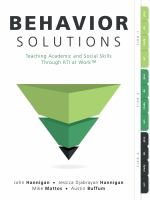 Behavior_solutions