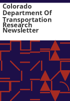 Colorado_Department_of_Transportation_research_newsletter