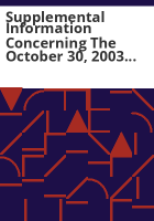 Supplemental_information_concerning_the_October_30__2003_exceptional_event