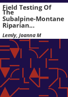 Field_testing_of_the_Subalpine-Montane_Riparian_Shrublands