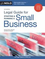 The_legal_guide_for_starting___running_a_small_business