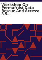 Workshop_on_Permafrost_Data_Rescue_and_Access