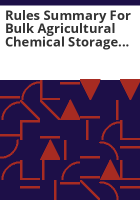 Rules_summary_for_bulk_agricultural_chemical_storage_facilities_and_mixing_loading_areas
