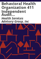 Behavioral_health_organization_411_independent_audit_report_for_Access_Behavioral_Care_Northeast