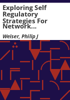 Exploring_self_regulatory_strategies_for_network_management