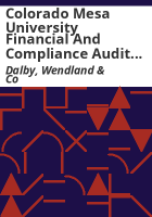 Colorado_Mesa_University_financial_and_compliance_audit_fiscal_years_ended_June_30__2014_and_2013