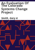 An_evaluation_of_the_Colorado_Systems_Change_Project