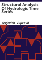 Structural_analysis_of_hydrologic_time_series