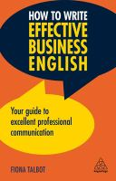 How_to_write_effective_business_English
