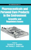 Pharmaceuticals_and_personal_care_products_in_the_environment___Scientific_and_regulatory_issues