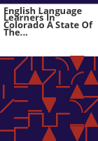 English_language_learners_in_Colorado_a_state_of_the_state_2008