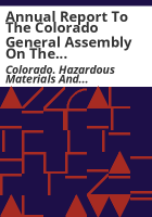 Annual_report_to_the_Colorado_General_Assembly_on_the_status_of_the_hazardous_waste_control_program_in_Colorado