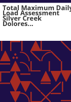 Total_maximum_daily_load_assessment_Silver_Creek_Dolores_County__Colorado