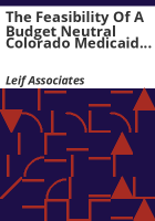 The_feasibility_of_a_budget_neutral_Colorado_Medicaid_buy-in_program_under_TWWIIA_and_HB_01-1271