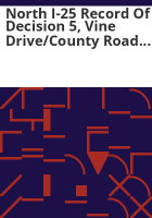 North_I-25_record_of_decision_5__Vine_Drive_County_Road_48_bridge_replacement