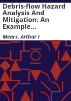 Debris-flow_hazard_analysis_and_mitigation