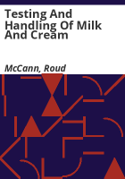 Testing_and_handling_of_milk_and_cream