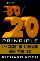 The_80_20_principle