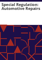Special_regulation__automotive_repairs