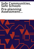 Safe_communities__safe_schools_pre-planning_assessment_checklists