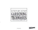 Step-by-step_gardening_techniques