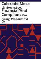 Colorado_Mesa_University__financial_and_compliance_audit