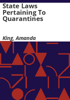 State_laws_pertaining_to_quarantines