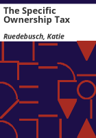 The_specific_ownership_tax